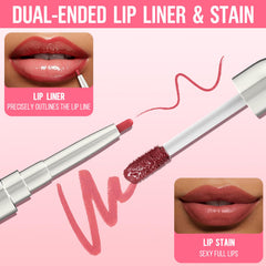 iMethod Tinta Labial Delineador Coral: color vibrante ideal para looks de día.
