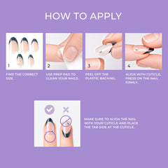 imPRESS kit premium 30 uñas para manicura en casa