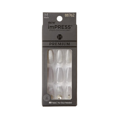 imPRESS Legacy gris aurora: uña con efecto luminoso y moderno