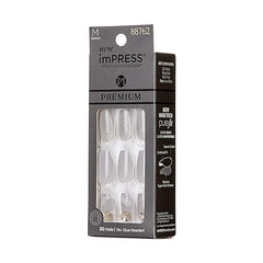 imPRESS Legacy gris piedras facetadas para brillo elegante