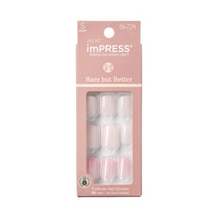imPRESS uñas nude tru-nude kit completo para un look natural