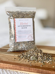 In His Hands Herbal Postpartum Bath: mezcla de hierbas para cuidado suave posparto