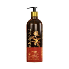 INDULEKHA Bringha Shampoo, botella 180 ml para un lavado suave del cabello