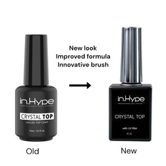 IN.HYPE Gel Top Coat UV: protege colores claros bajo luz solar
