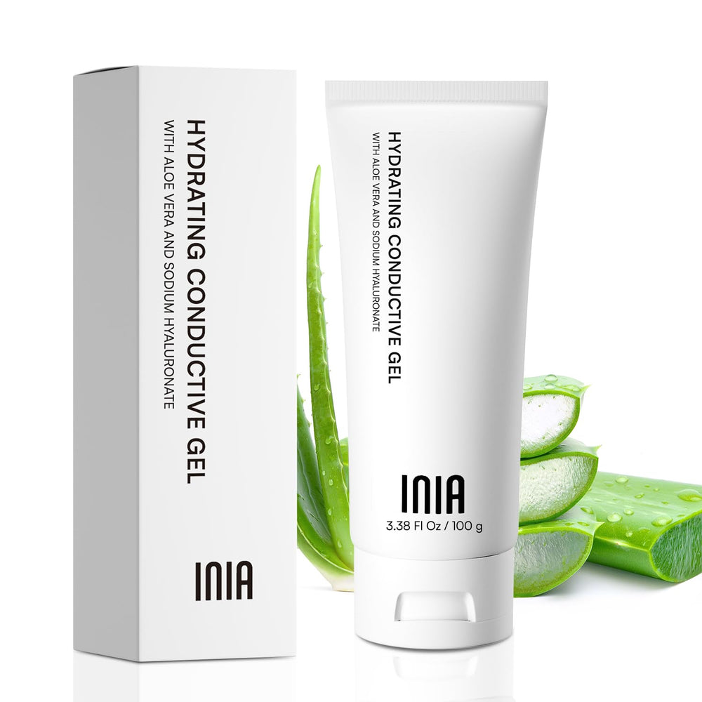 INIA gel conductor en botella para cuidado facial