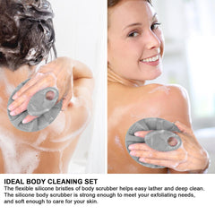 Innerneed mango clip ergonómico facilita sujetar y usar durante la ducha.