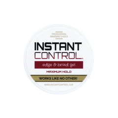 Aplicación suave con gel Instant Control para bordes y trenzas