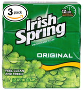 Barra de jabón Irish Spring con olor original para una frescura duradera.