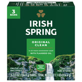 Irish Spring Original: barras de jabón con frescura diaria y limpieza duradera.