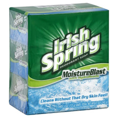 Irish Spring paquete de tres jabones en barra conveniencia para toda la familia