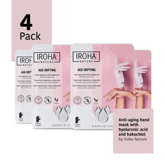 IROHA NATURE ácido hialurónico triple ofrece hidratación profunda en cada uso.
