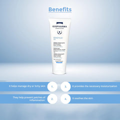 IsisPharma Sensylia 24h, crema de textura cremosa para calma piel sensible.