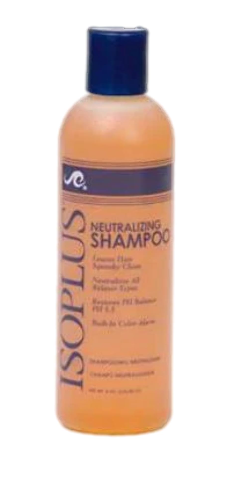 Isoplus champú y acondicionador neutralizantes de 8 onzas para cabello suave y manejable.