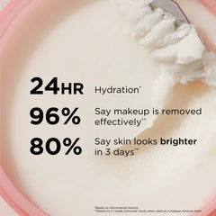 Bálsamo desmaquillante IT Cosmetics desmaquilla maquillaje resistente sin irritación.