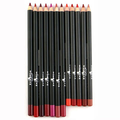 Italia Deluxe lapiz contorno labios set de 12 colores para delinear y definir