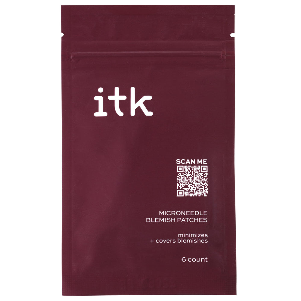 Parche de microagujas ITK para imperfecciones, tratamiento focalizado que ayuda a mejorar la apariencia.
