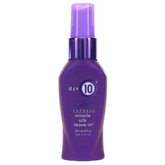 Its 10 Haircare Silk Express Silk sin-enjuague, botella de 2 oz para desenredar y suavizar el cabello