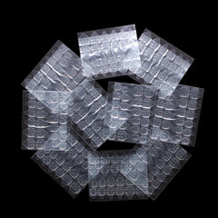 Ivtor adhesivos para uñas gel doble cara, 10 hojas, resistencia a la humedad para uso diario.
