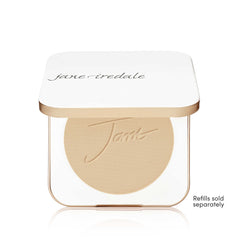 Jane Iredale compacto con espejo interior, perfecto para retoques discretos.