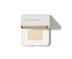 Sombra Oyster de jane iredale, aplicación suave y color neutro de larga duración.