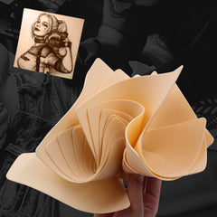 Textura realista de piel sintética Jconly para practicar con suavidad.