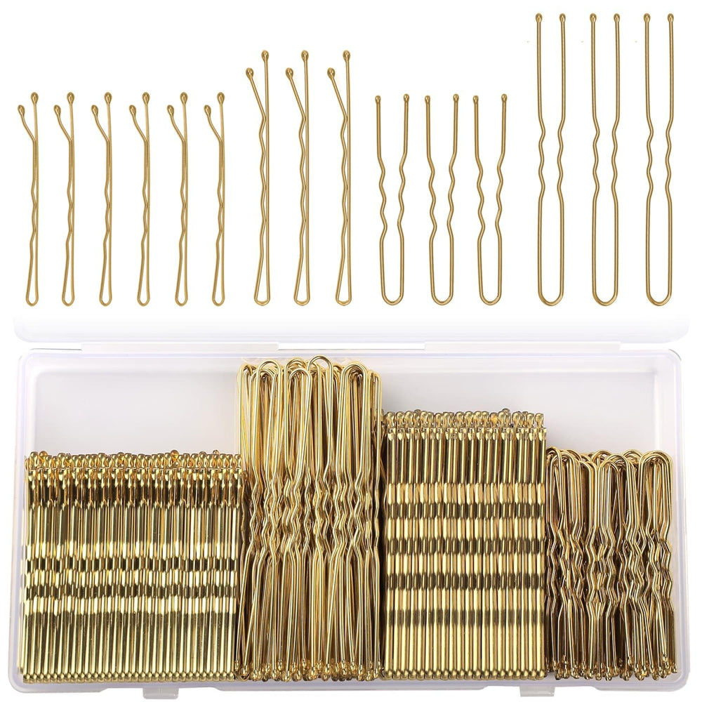 Pinzas Jelara para pelo rubio ondulado de 2 pulgadas, sujeción estable para recogidos.