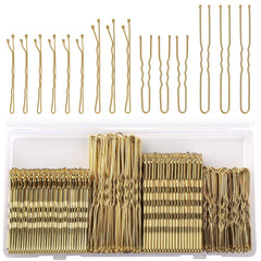 Pinzas Jelara para pelo rubio ondulado de 2 pulgadas, sujeción estable para recogidos.