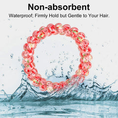 JessLab espirales para cabello, uso como pulsera, estilo sin esfuerzo.