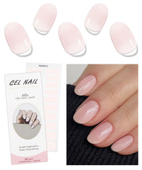 JMEOWIO: paquete con tiras gel para uñas, perfecto para iniciar manicura rápida sin cita.