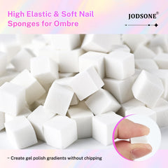 Bolígrafo-gancho inoxidable JODSONE para agarrar esponjas con precisión durante el nail art.