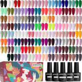 JODSONE colección 95 colores gel para manicuras duraderas y profesionales.