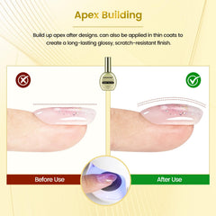 JODSONE brillo cristal gel transparente para profundidad y claridad.