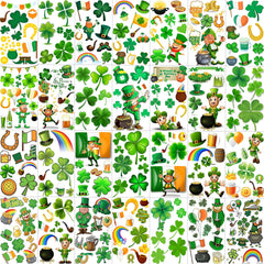 Tatuajes JOEHAPY con variedad de diseños para San Patricio, ideales para fiestas.