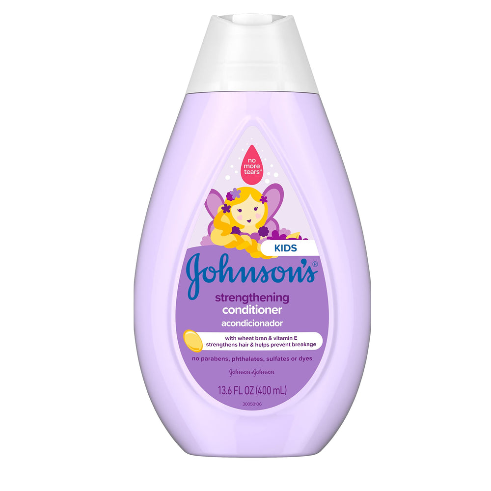 Johnson's Baby acondicionador Fortalecedor frente de la botella para cabello suave