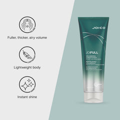 Joico JoiFULL, vertido suave: experiencia de uso limpio para desenredar sin pesadez.