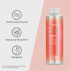 Cabello desenredado y suave con Joico YouthLock.