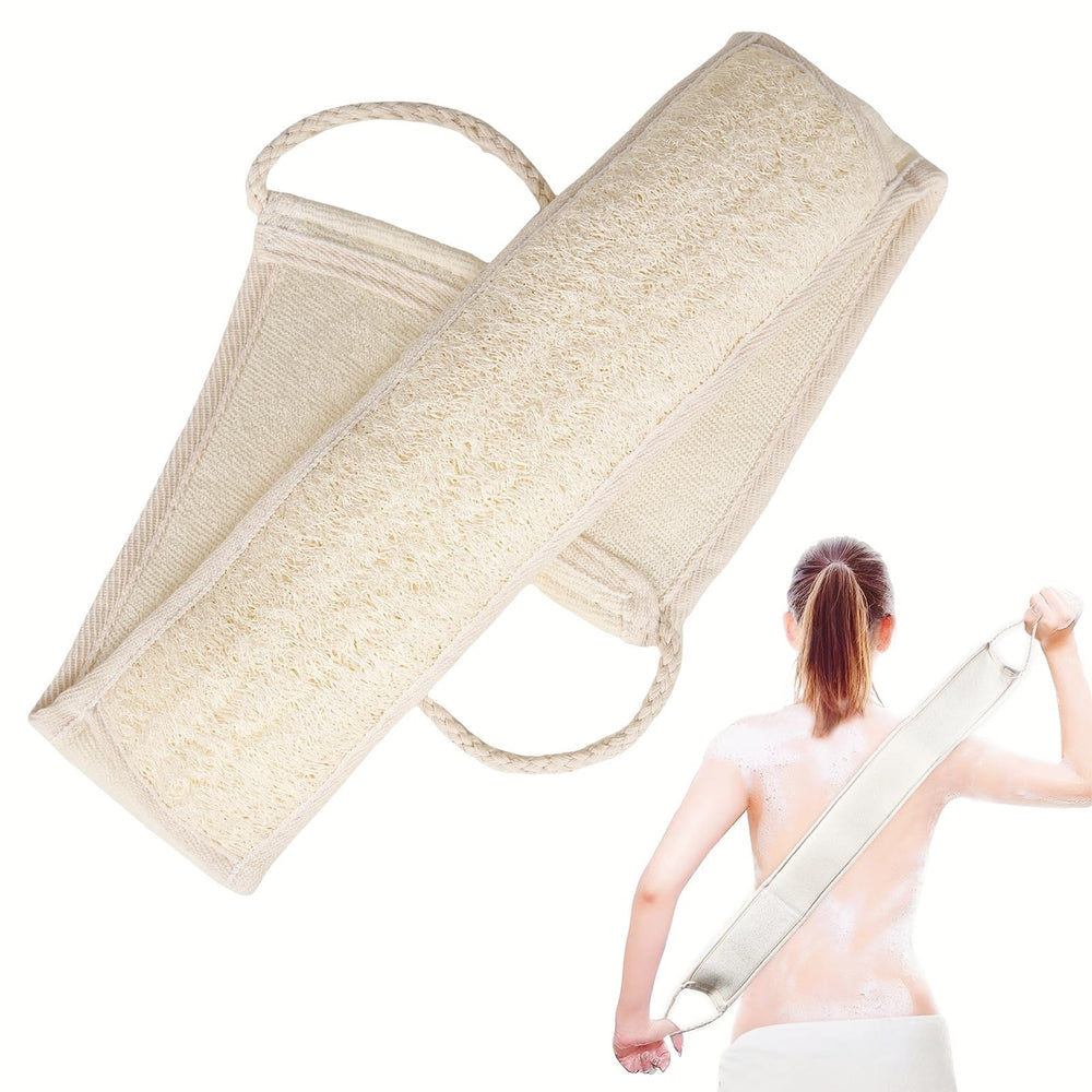 Jopplim Esponja-dorso con lufa natural para exfoliar suavemente la espalda.