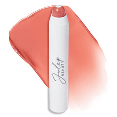 Bálsamo labial Julep Nectar Rosa Crema en empaque compacto para retoques.