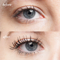 Julep Mascara Ingredientes Vitamina B5: fortalece suavemente pestañas.