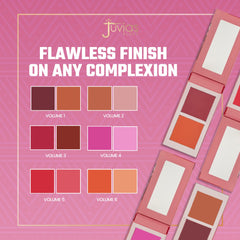Tonos complementarios para flush natural o intenso.