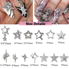 KACHIMOO estrella de cristal, aporta destellos a la manicura