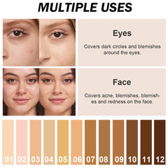Kaely Corrector de ojeras: ilumina y corrige de forma suave.