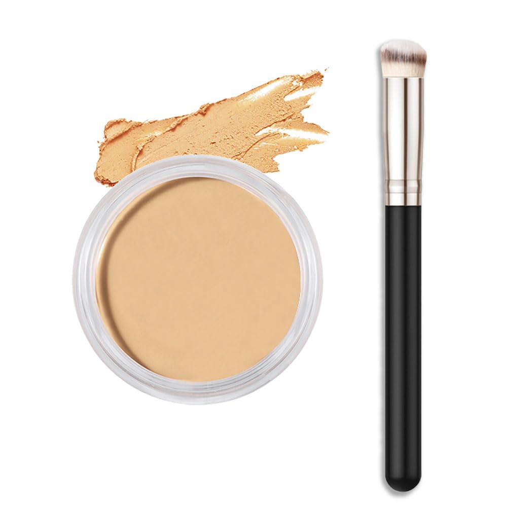 Kaely Cream Pot Concealer: brocha incluida para una aplicación precisa.