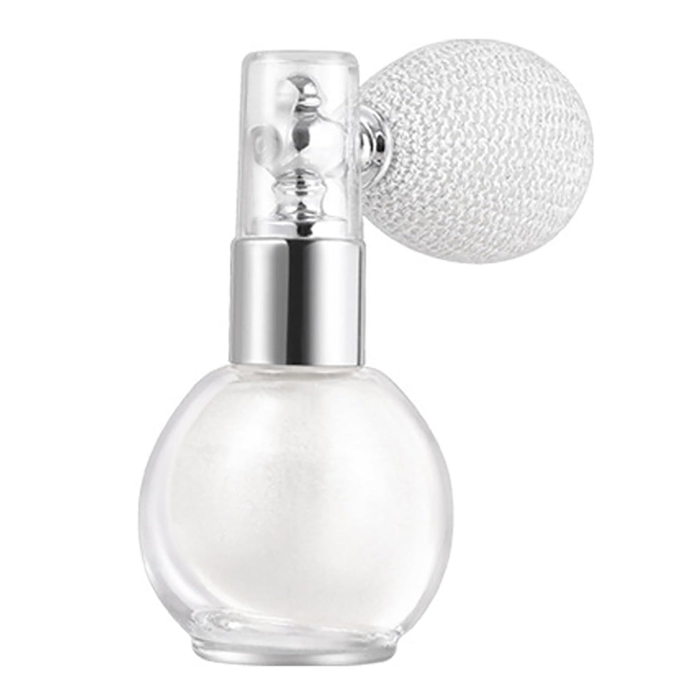 Kaynest spray iluminador para rostro y cuerpo, enfoque en el frente para brillo duradero