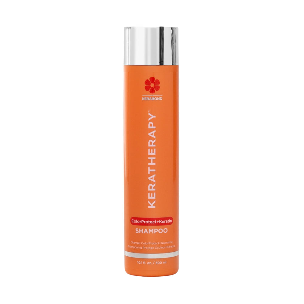 KERATHERAPY Color Protect Shampoo en botella, protege el color del cabello teñido.
