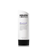 Keratin Complex Blondeshell Debrass Champú frente: neutraliza tonos amarillos para un rubio más vibrante.