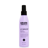 Keratin Complex KCSMOOTH: botella de loción restauradora con protección térmica.