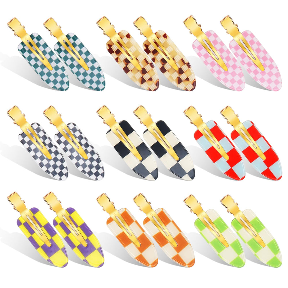 KesaPlan clips pelo tablero multicolor para peinados rápidos y seguros.