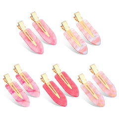 KesaPlan pinzas rosa plano sujetan cabello sin dejar marcas