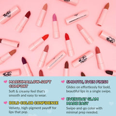 Kimchi Chic Marshmallow Butter Lippie ofrece una textura cremosa que desliza con facilidad.